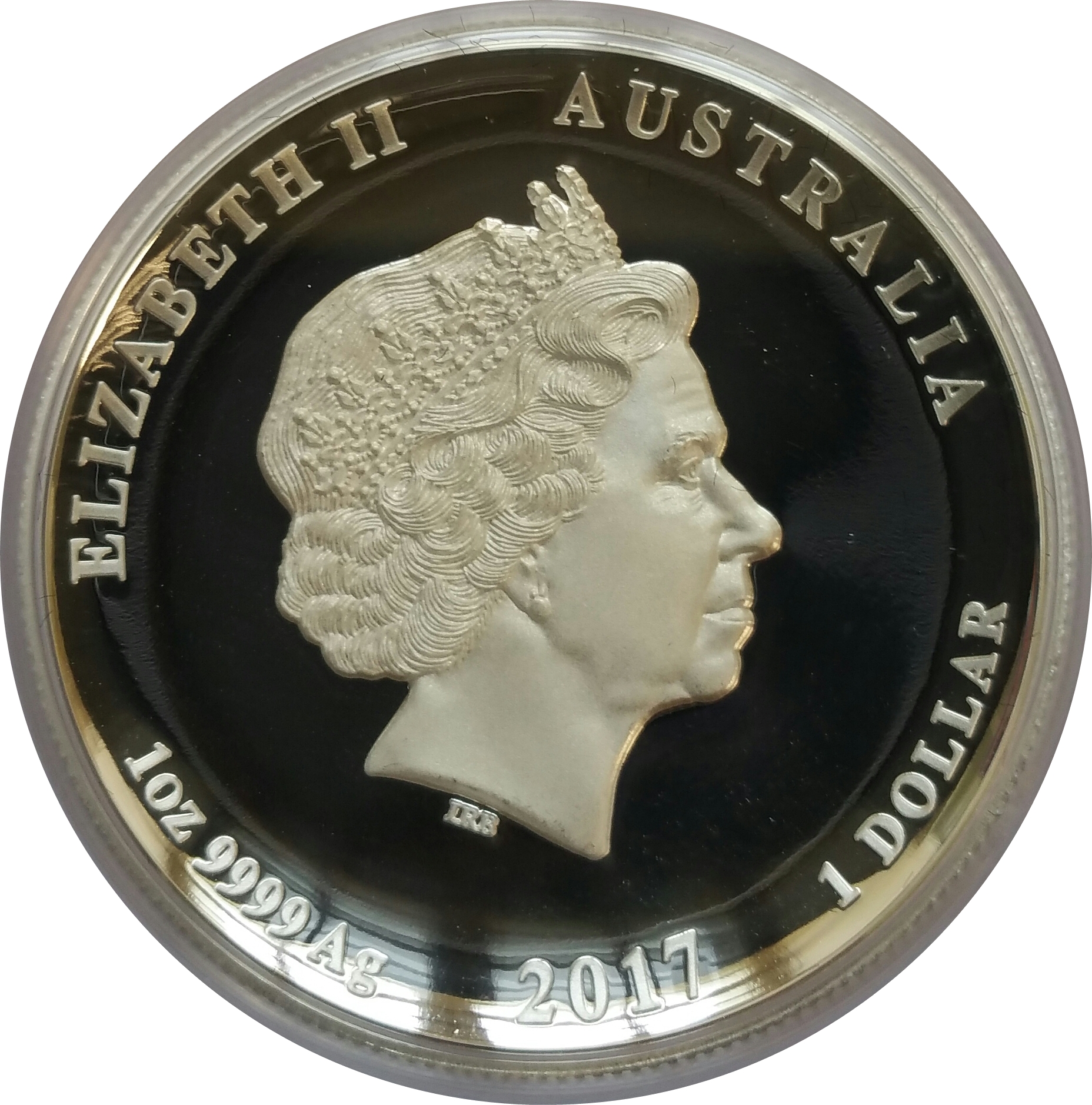 2017 P 1 Do Proof - High Relief PR