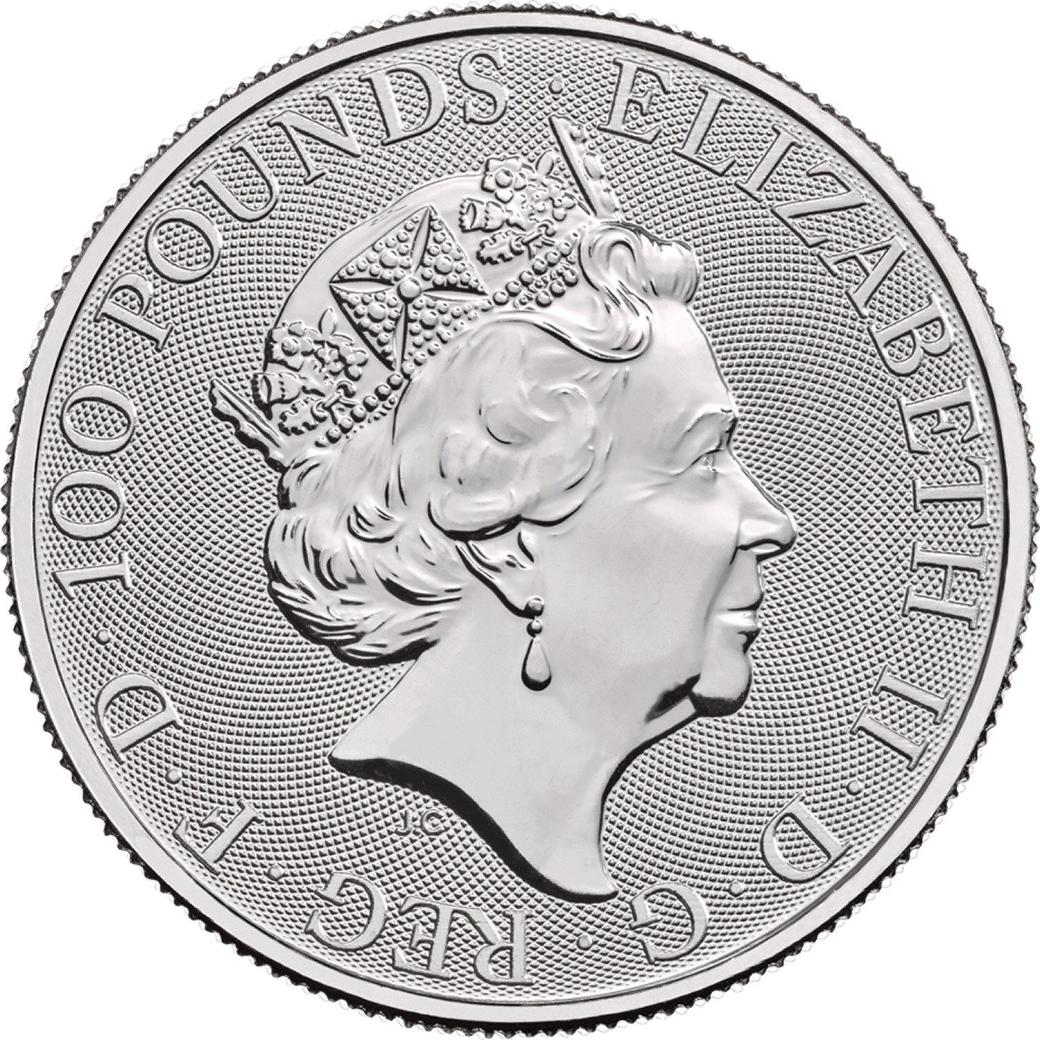 2020 £100 Platinum MS