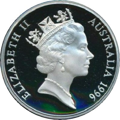 1996 5 Do Proof in Masterpieces in Silver Set PR