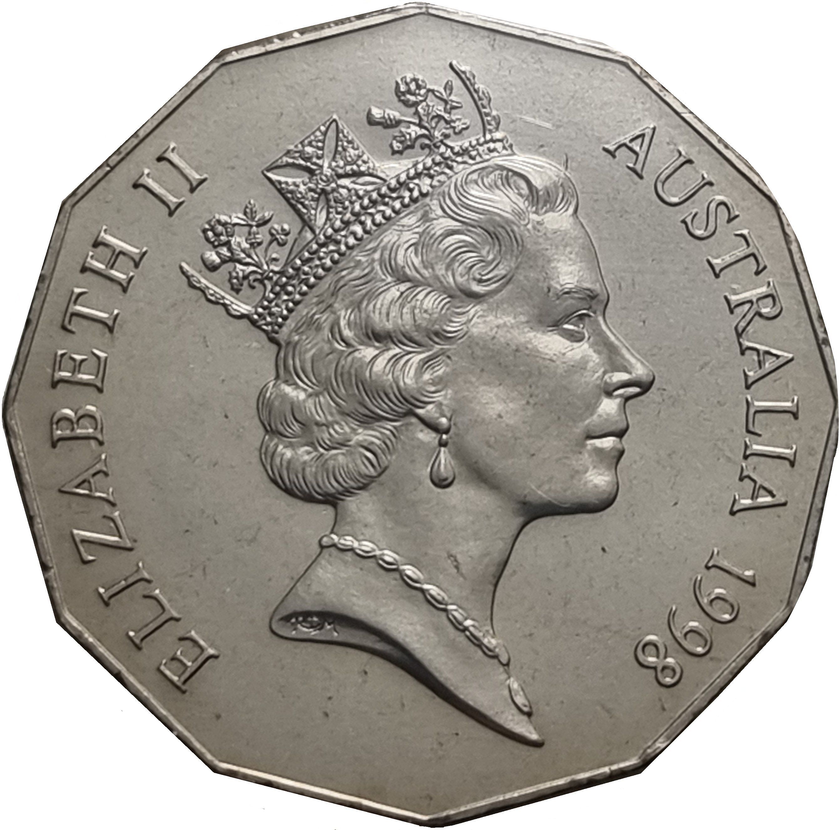 1998 50 Ce BU in Note Printing Australia Set MS