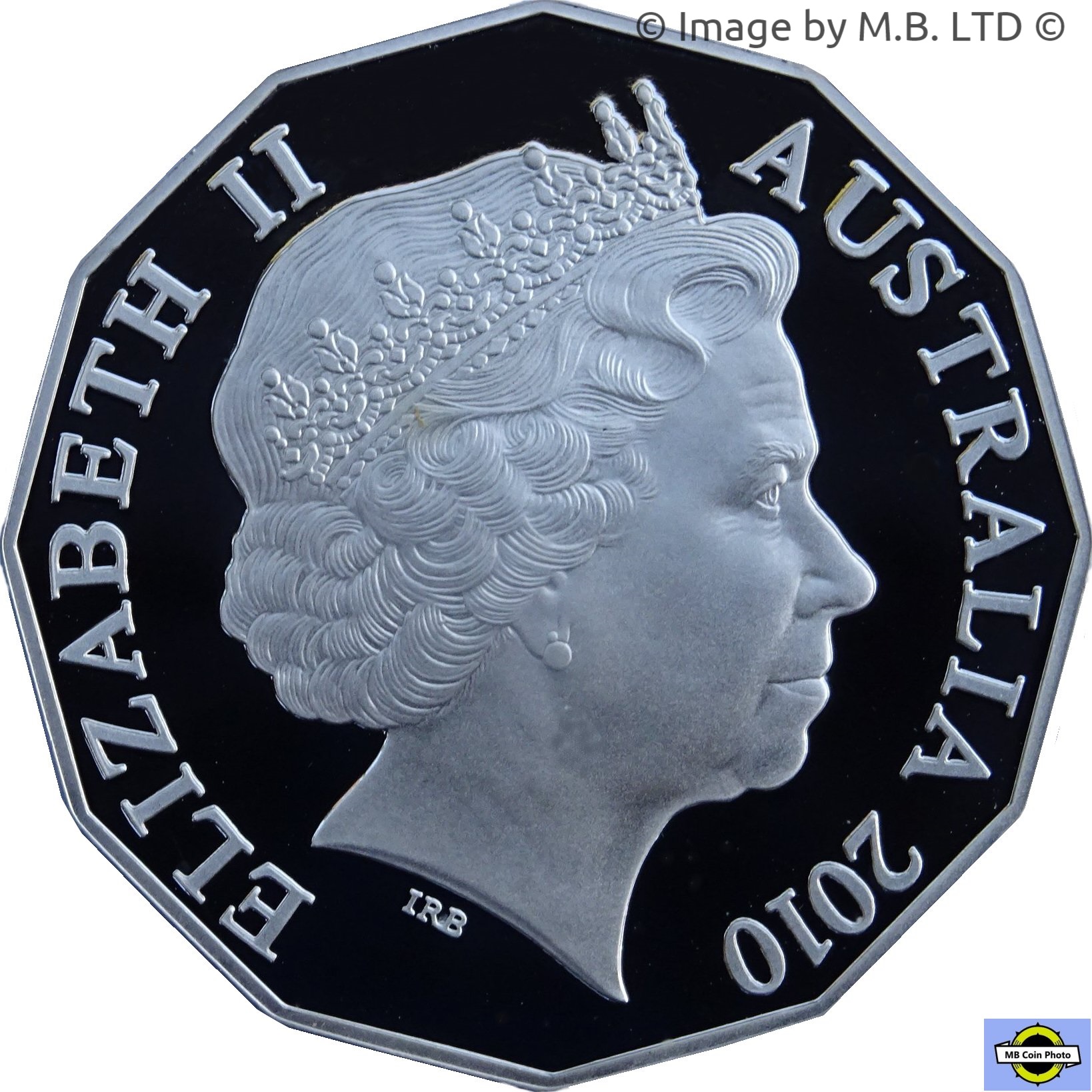 2010 50 Ce Proof (Part Gold Plated) PR