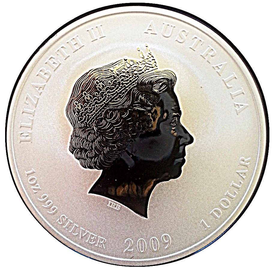 2009 P 1 Do Proof Gilded PR