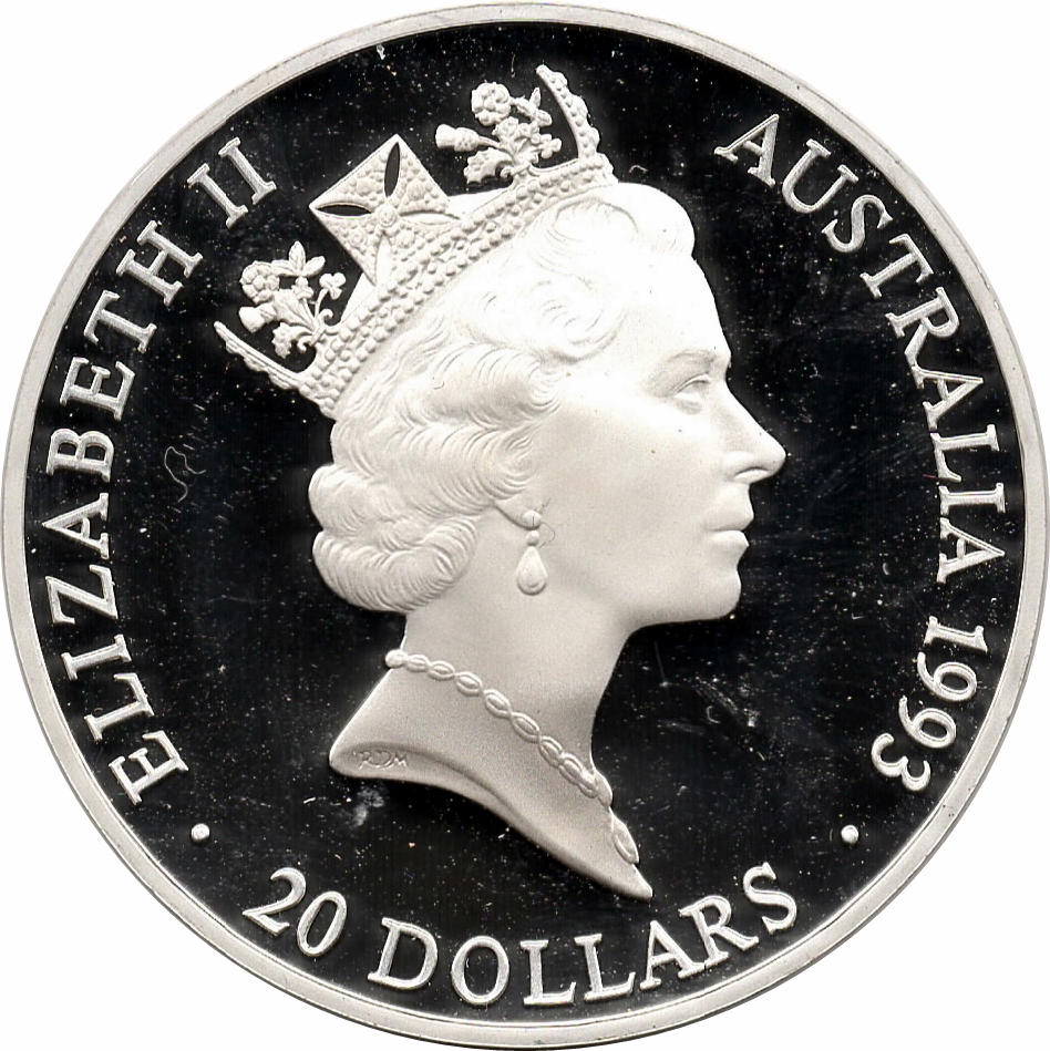 1993 20 Do Proof Cased individually PR