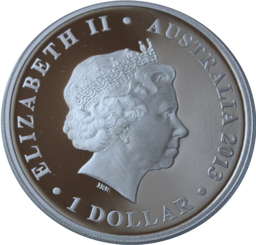 2013 P 1 Do Proof Coloured PR