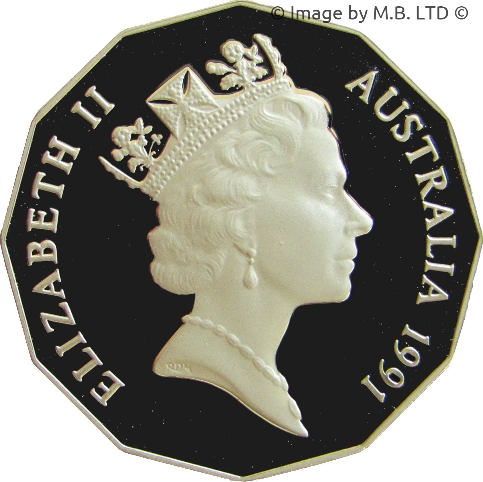 1991 50 Ce Proof Masterpieces in Silver Set PR