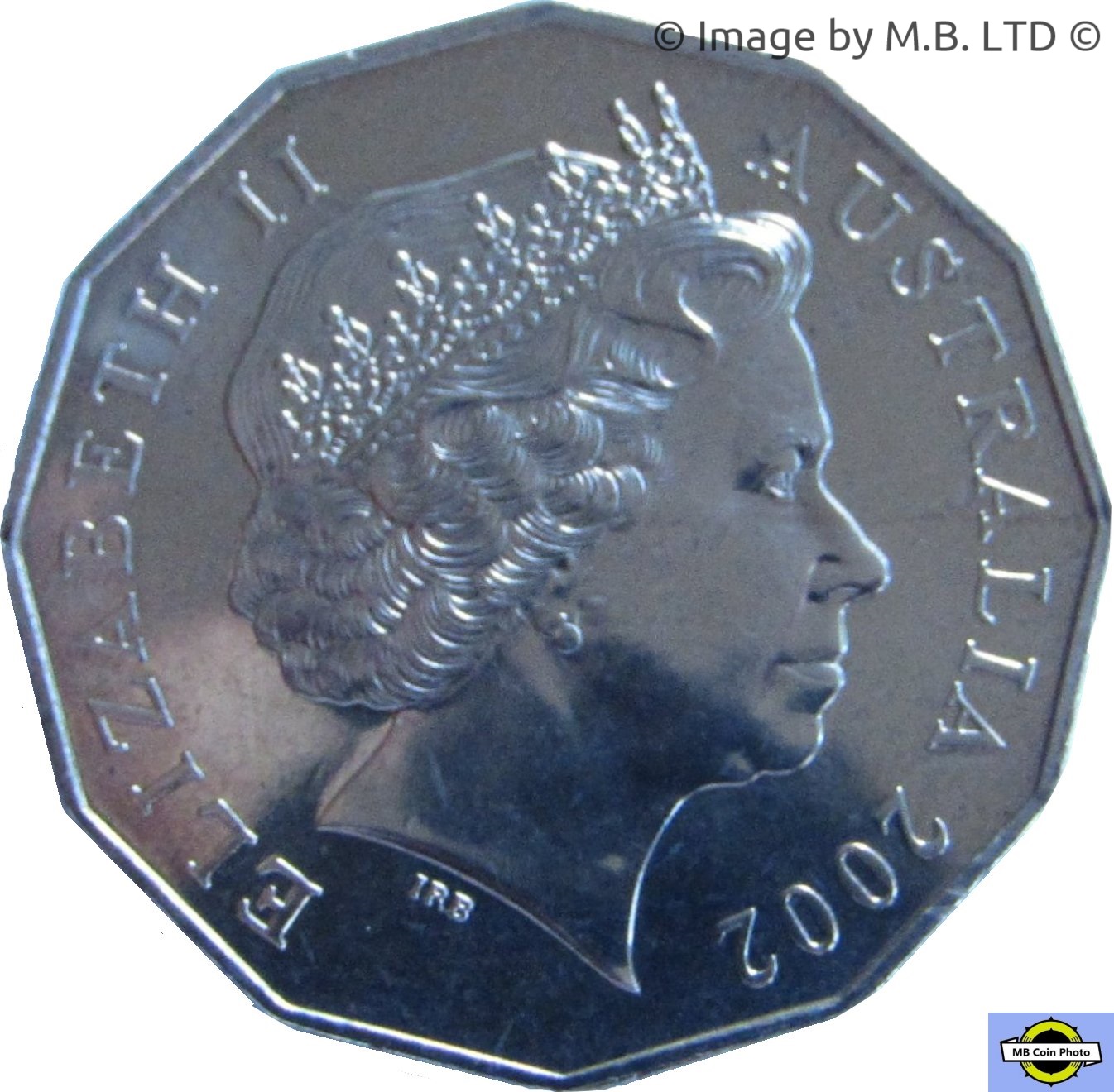 2002 50 Ce BU in PNC only MS