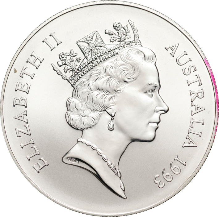 1993 C 1 Do BU Frosted; Coin Fair Issue PR