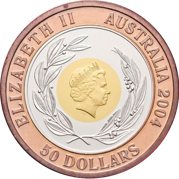 2004 50 Do Proof in 3 Coin Set PR