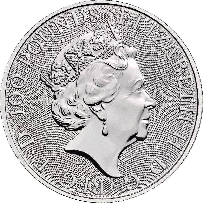 2019 £100 Platinum MS