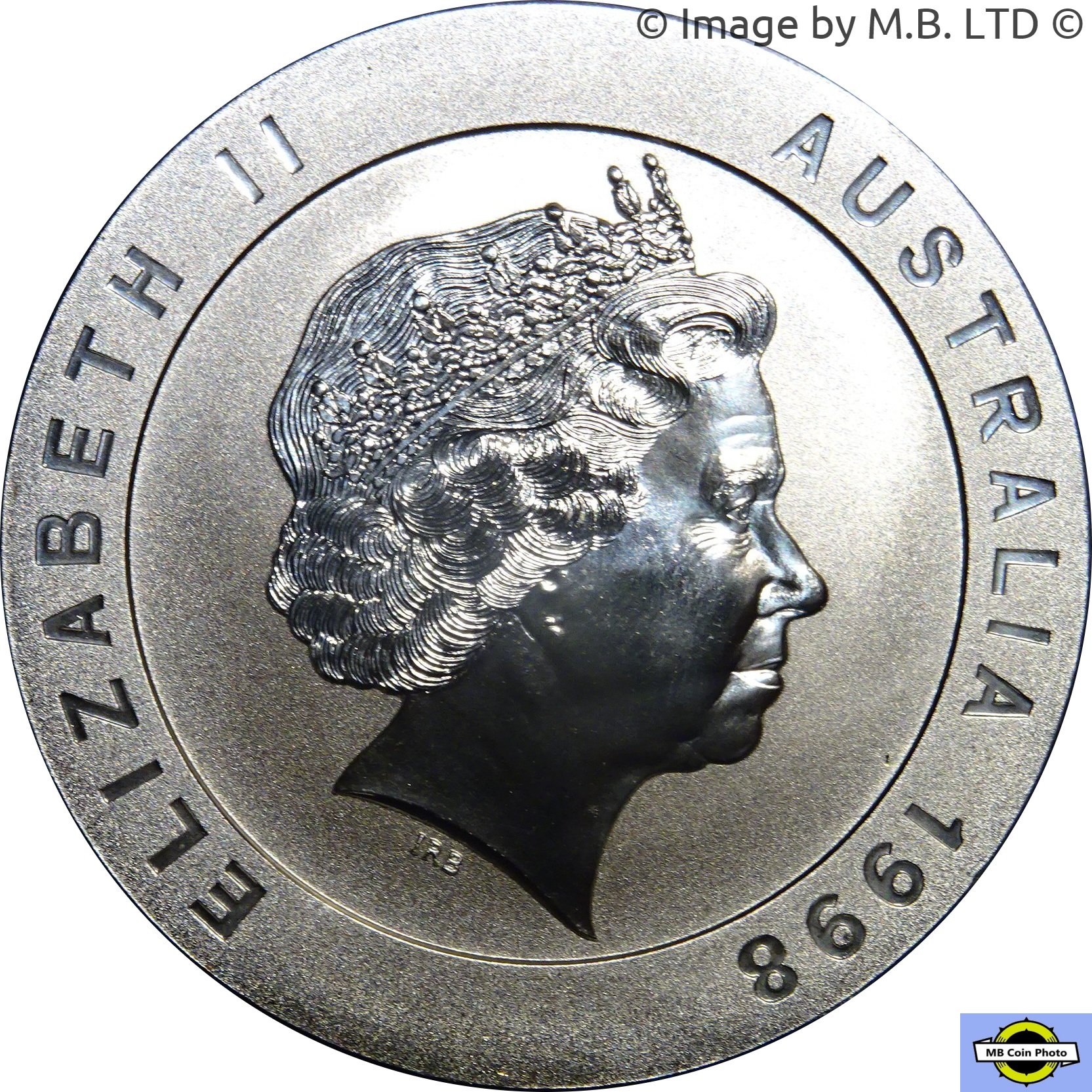 1998 10 Do Proof Reverse Frosted in 2 Coin Set PR