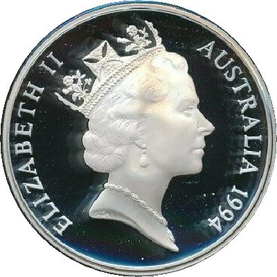 1994 5 Do Proof in Masterpieces in Silver Set PR