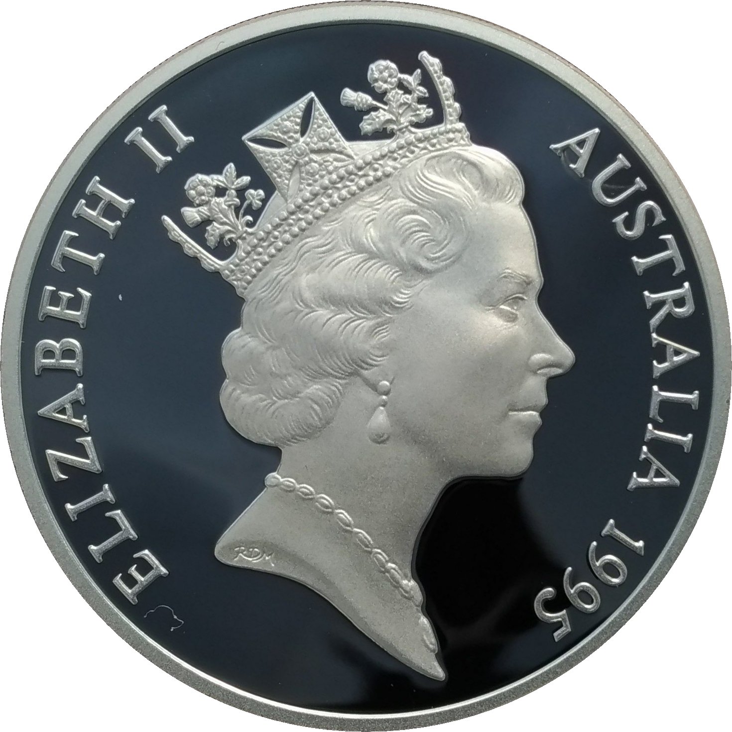 1995 5 Do Proof in Masterpieces in Silver Set PR