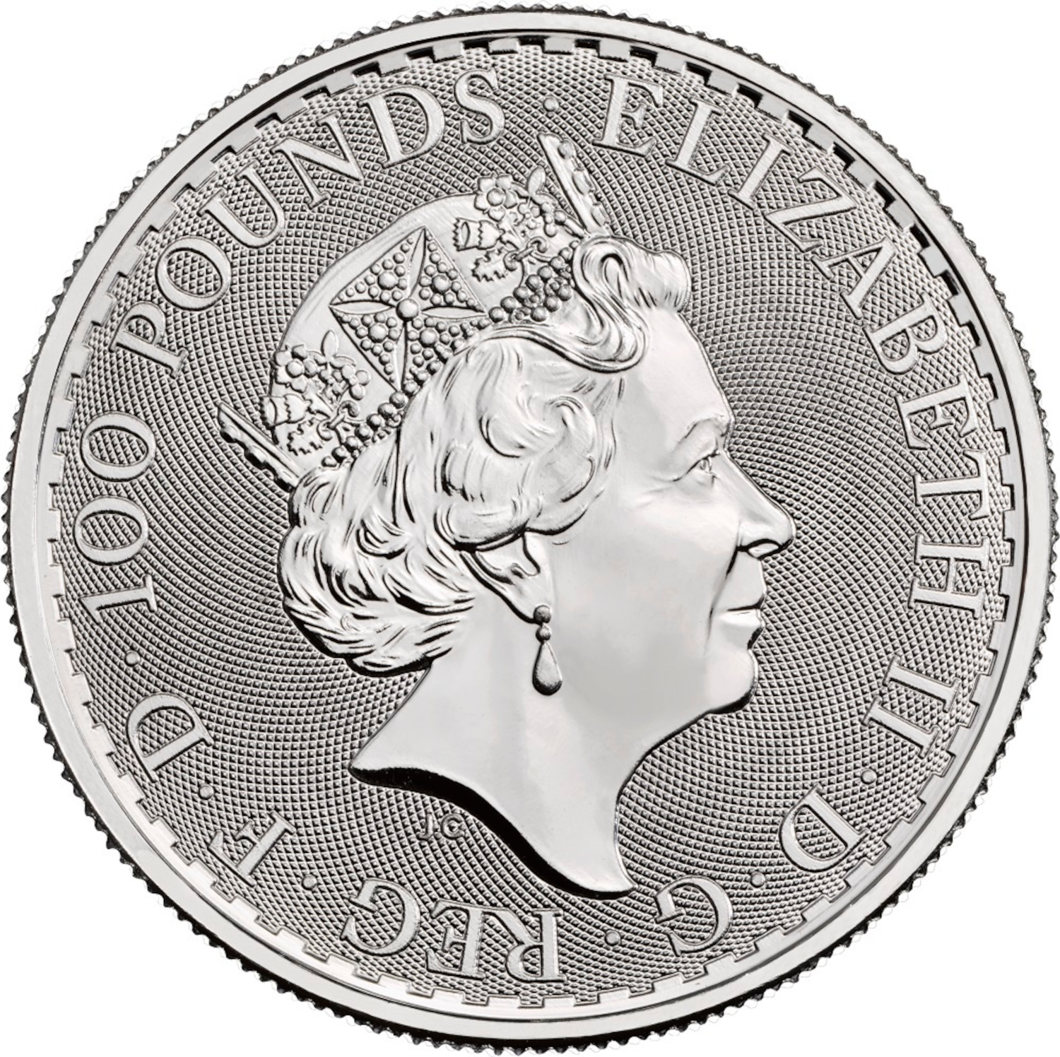 2018 £100 Platinum MS