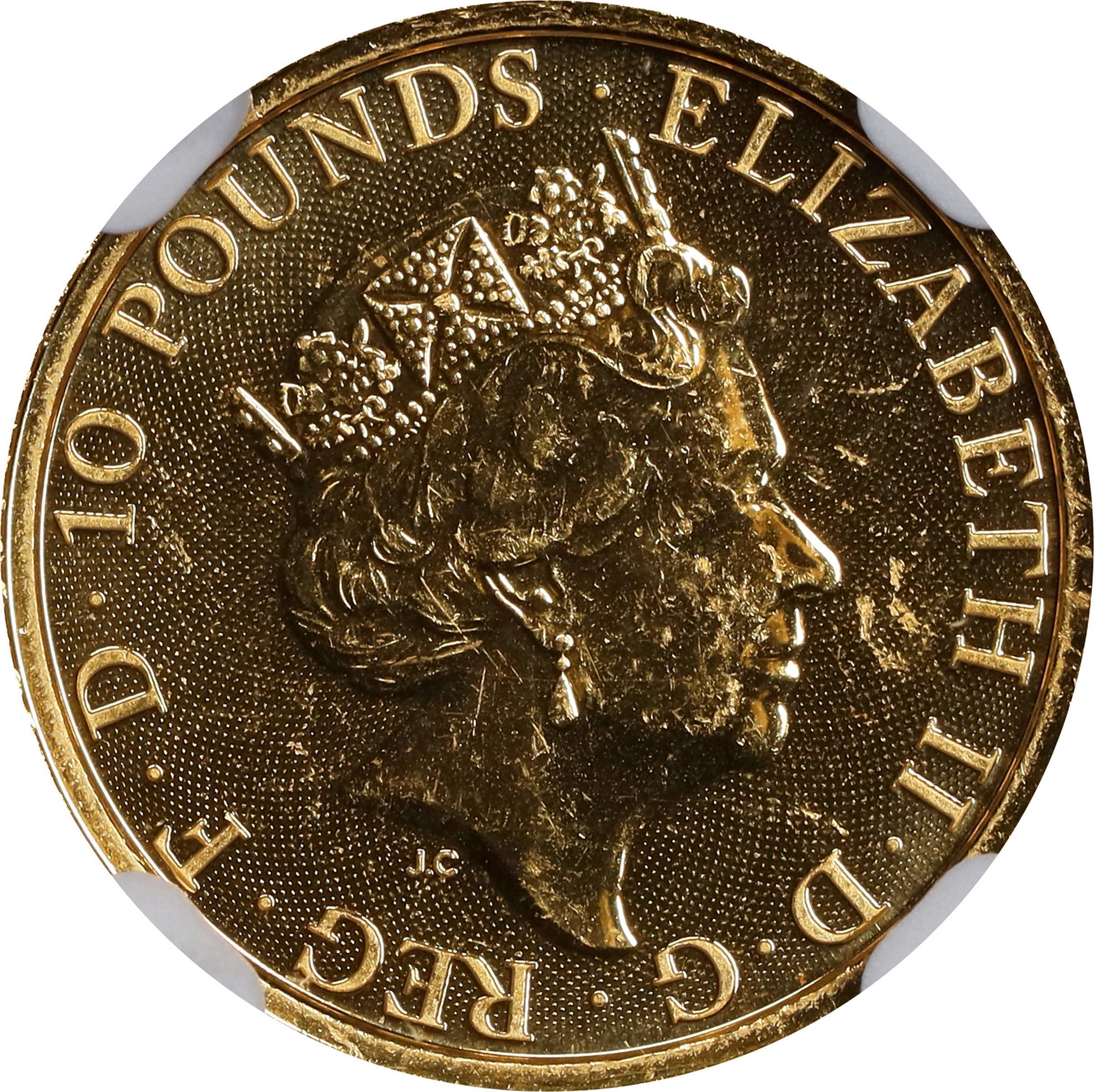 2022 £10 Gold MS