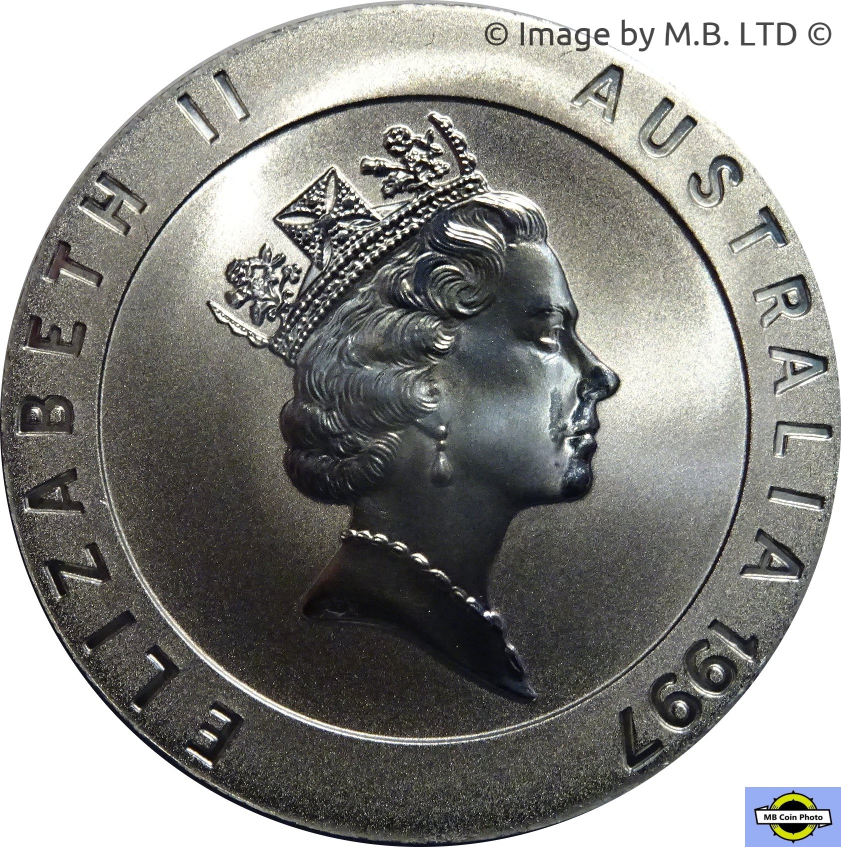 1997 10 Do Proof Reverse Frosted in 2 Coin Set PR