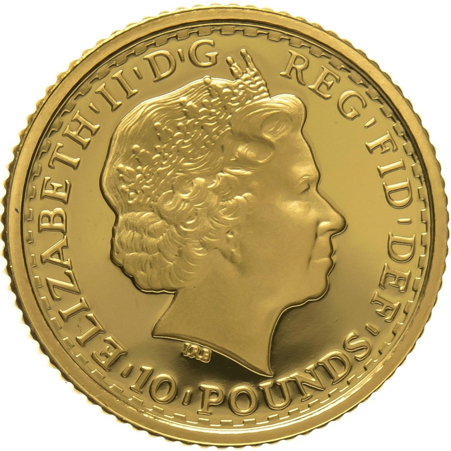 2001 £10 Gold MS