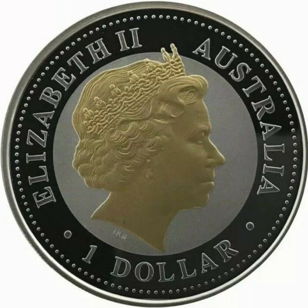 2004 1 Do Proof with gold plating PR