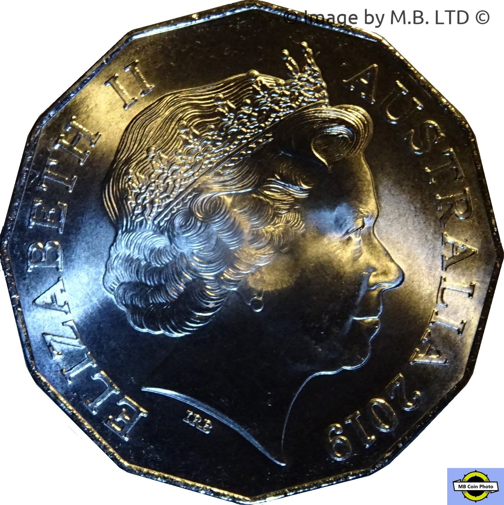 2019 50 Ce BU in Blue  Coincard MS
