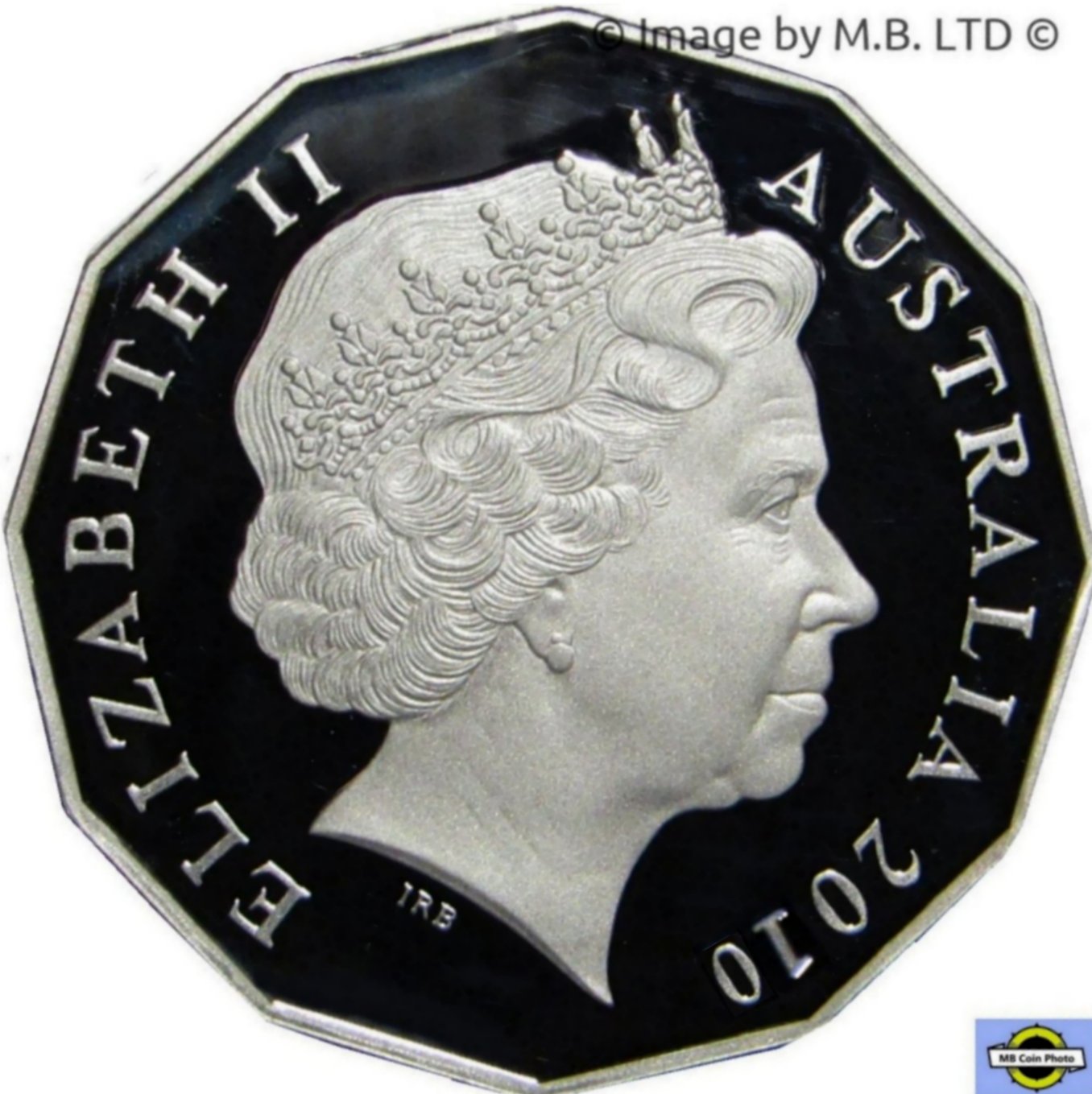 2010 50 Ce Proof Gilded in 2 Coin Boxed Set PR