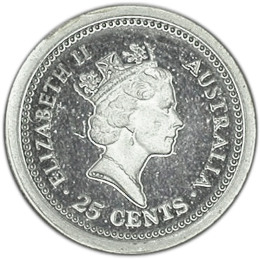 1990 25 Ce Proof PR