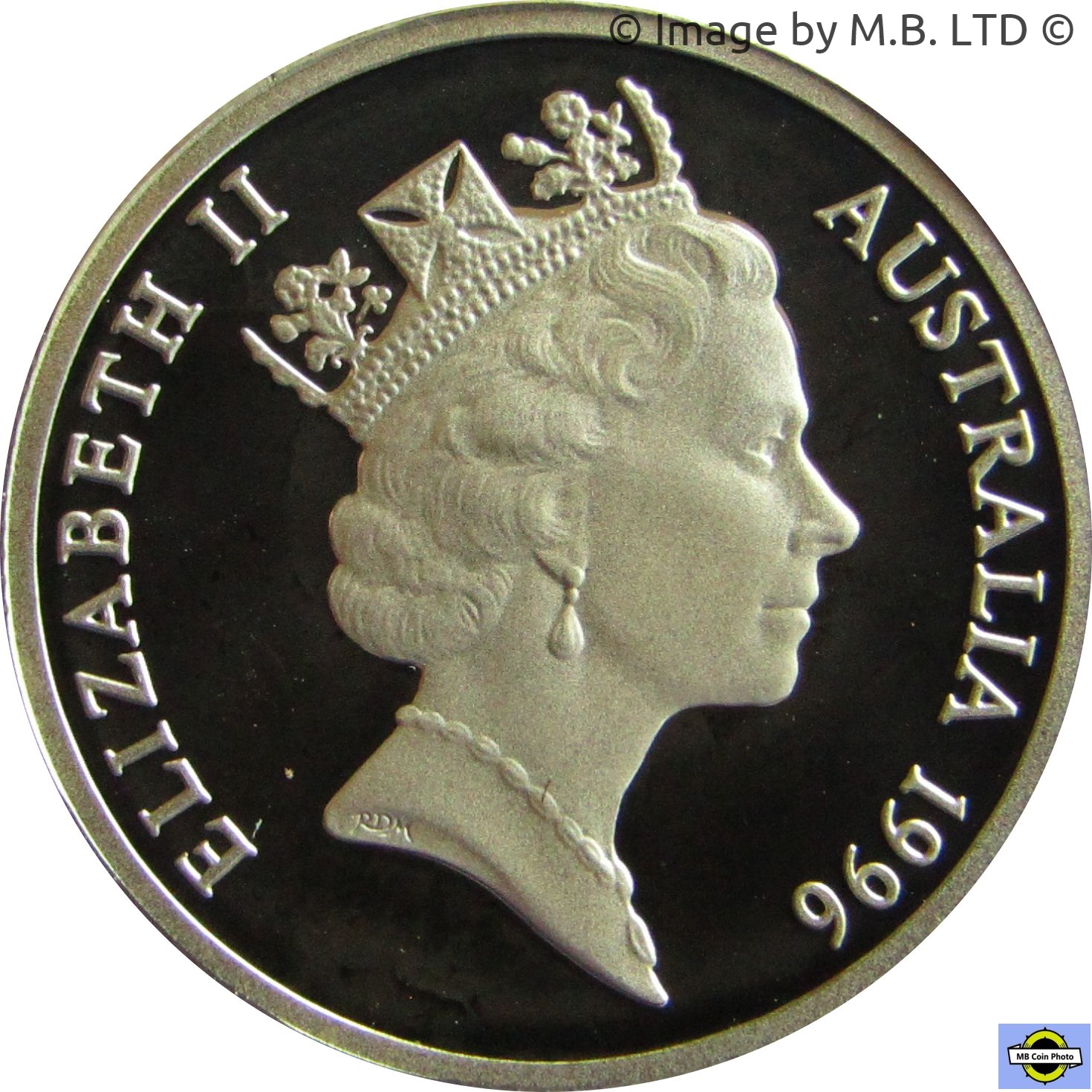 1996 1 Do Proof Silver in Case PR