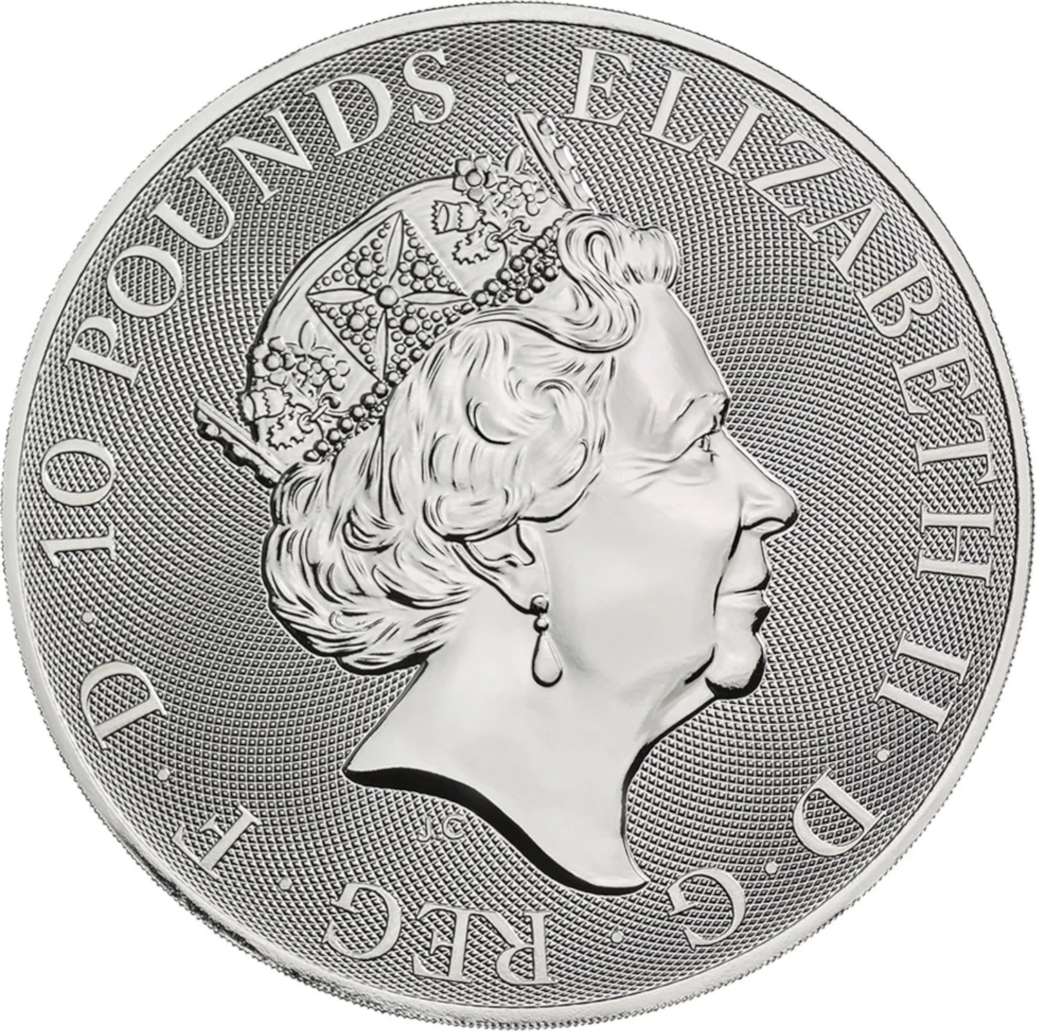2021 £10 Silver MS