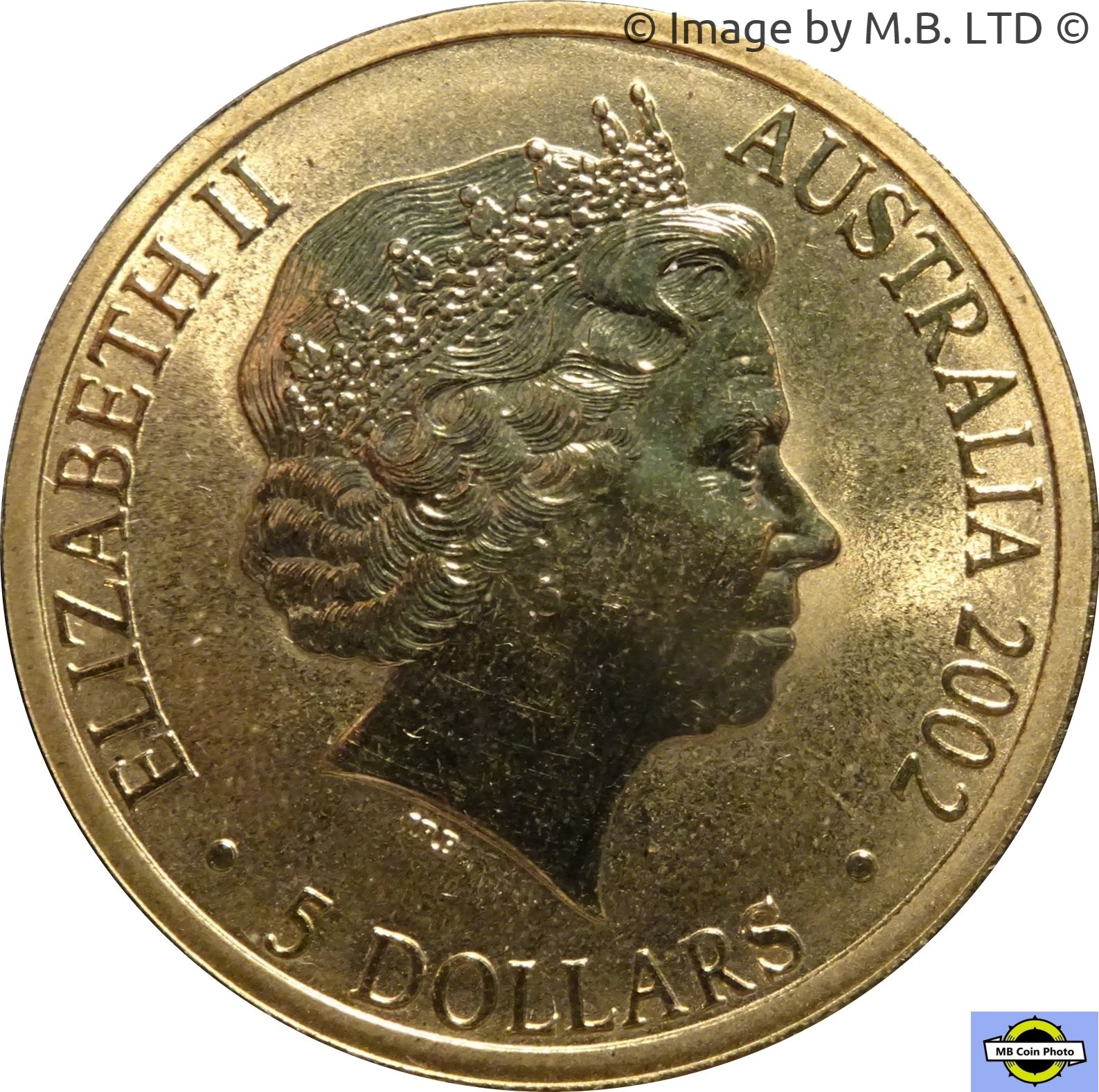 2002 5 Do BU in 3 Coin Set MS