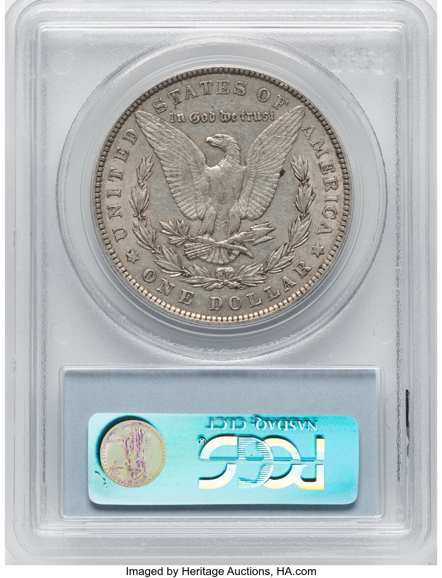 1901 $1 Doubled Die Reverse XF45 PCGS. PCGS Population: (42/120). NGC Census: (18/75). CDN: $750 Whsle. Bid for NGC/PCGS XF...