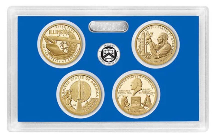 2024-S $1 American Innovation Proof Set, 4 Coins PR