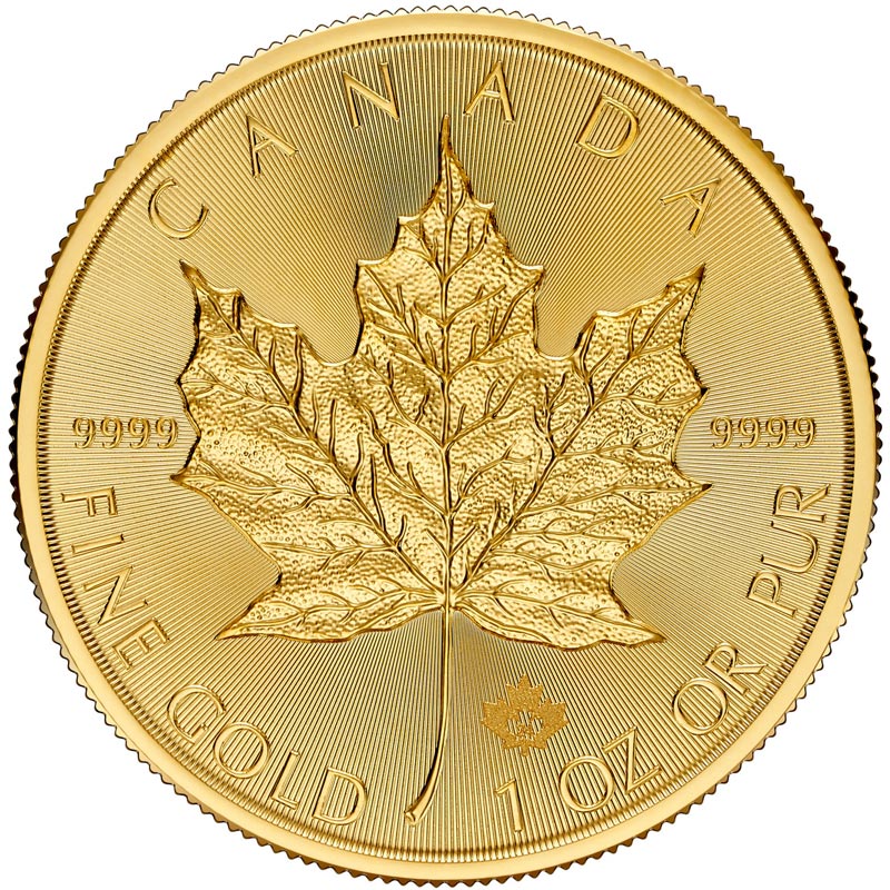 Gold Maple Leaf G$50 One Ounce MS [Type]
