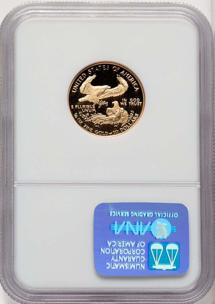 1988-P $10  Gold Eagle PR DCAM PR70 DCAM thumbnail 16