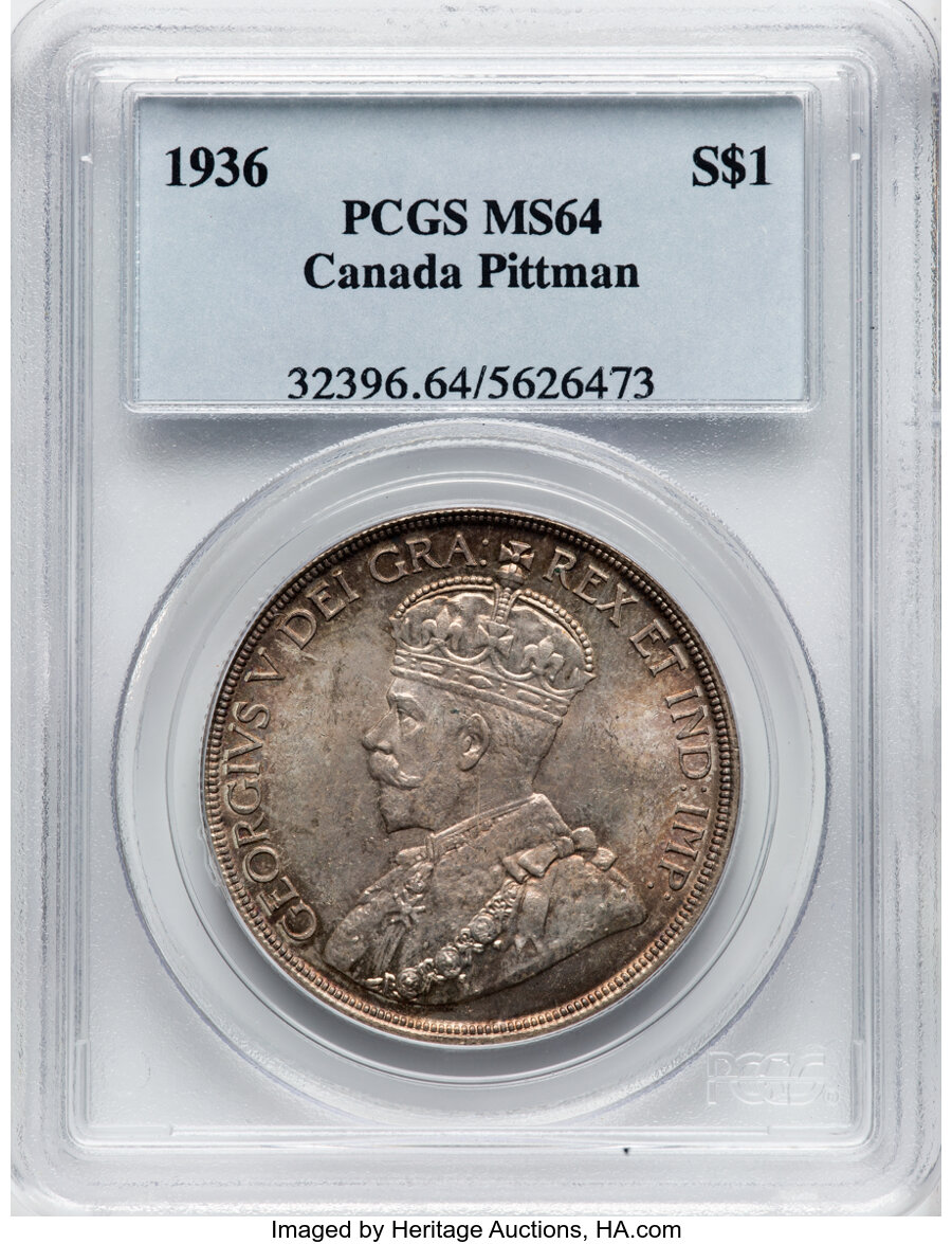 1936 S$1  MS (KM-36) XF45 thumbnail 20