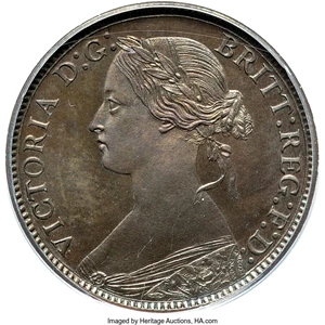 image for: Canada: Nova Scotia. Victoria Specimen 1/2 Cent 1861 SP67 Brown PCGS,...
