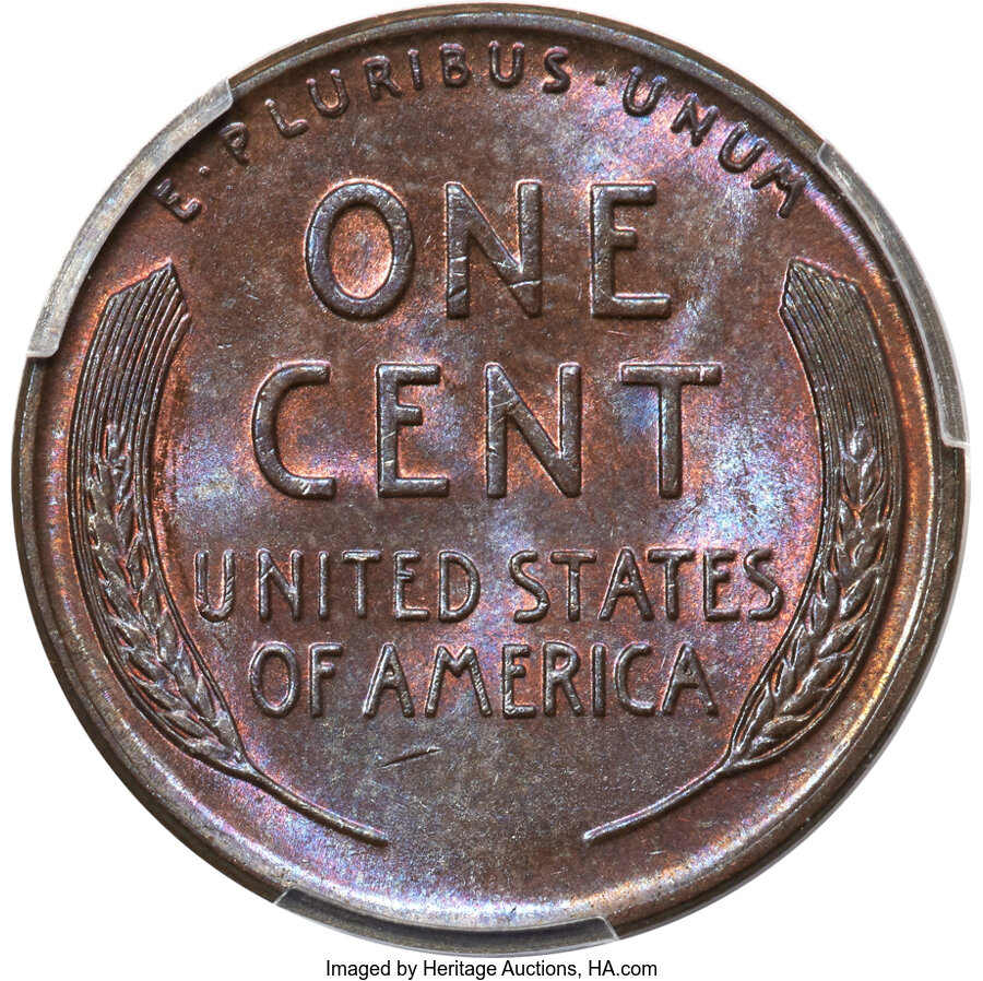 1955 1c Doubled Die Obverse, FS-101 MS RD MS64 RD thumbnail 12