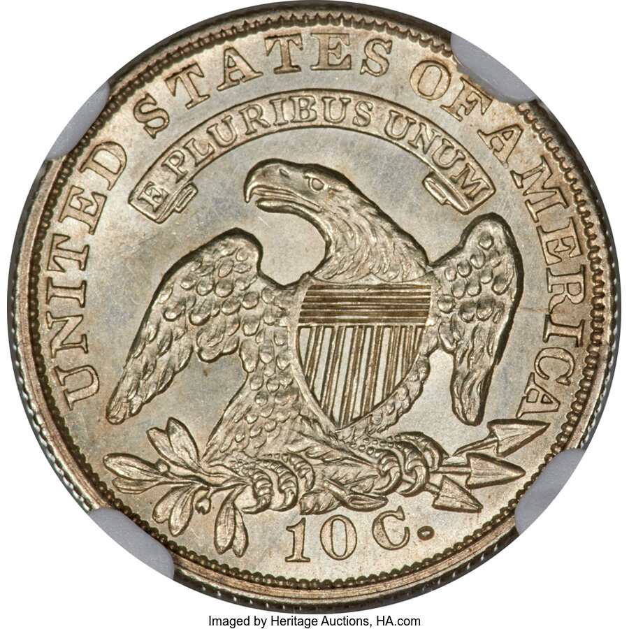 1835 10c JR-1 MS65 thumbnail 2