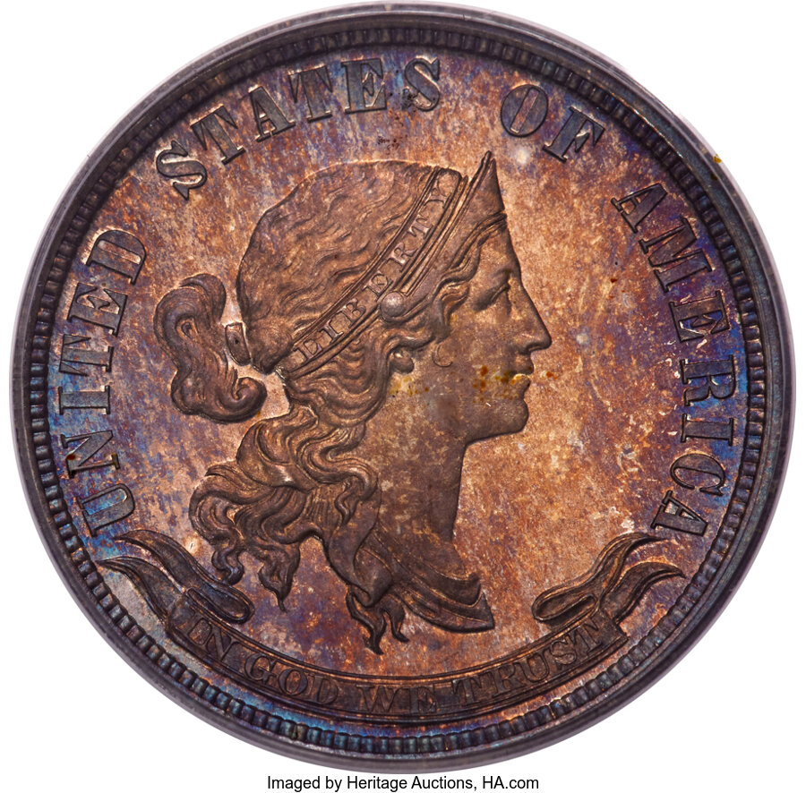 1870 P25c Silver, J-895 PR CAM