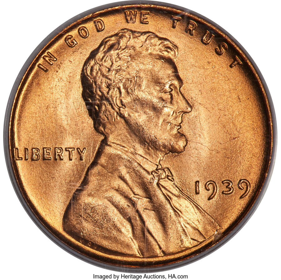 1939 1C MS66 Red PCGS....