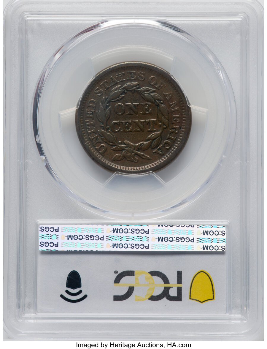 1857 1c Small Date, N-4 MS BN G4 BN thumbnail 13