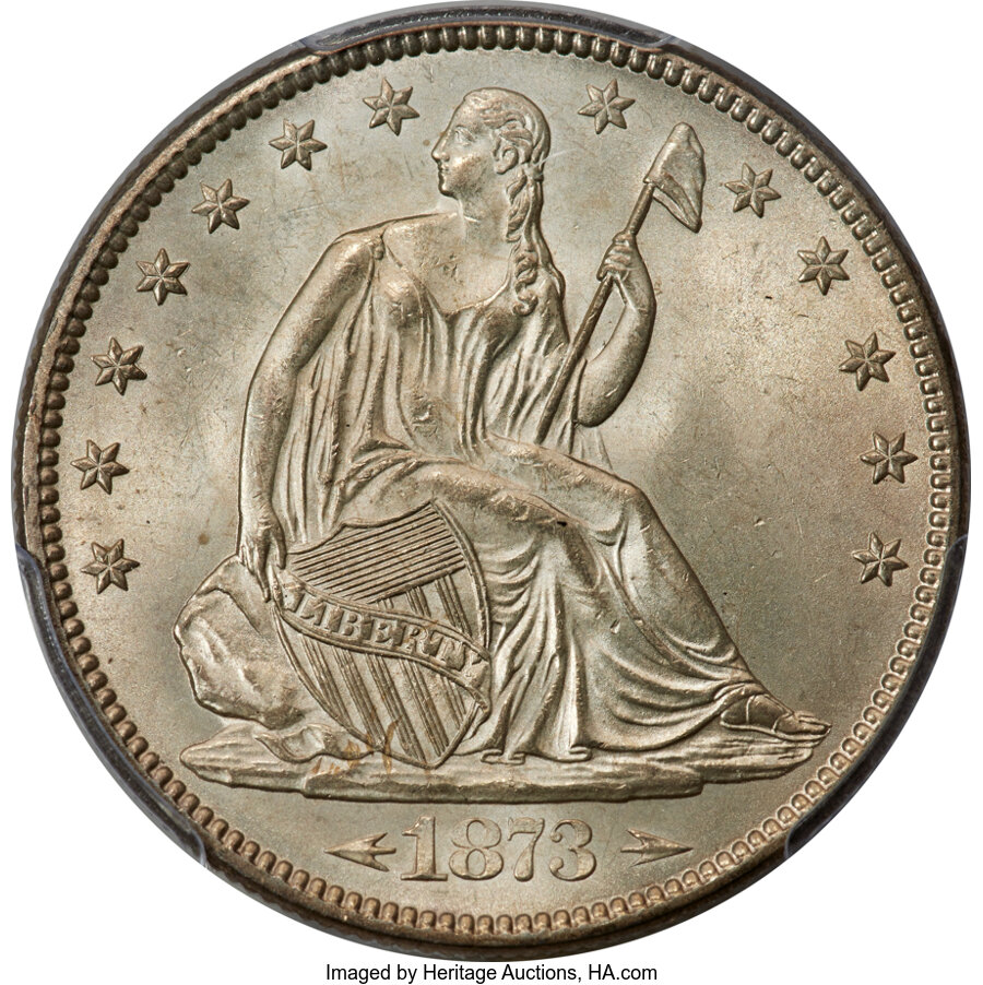 1873 50c Small Arrows, WB-107 MS