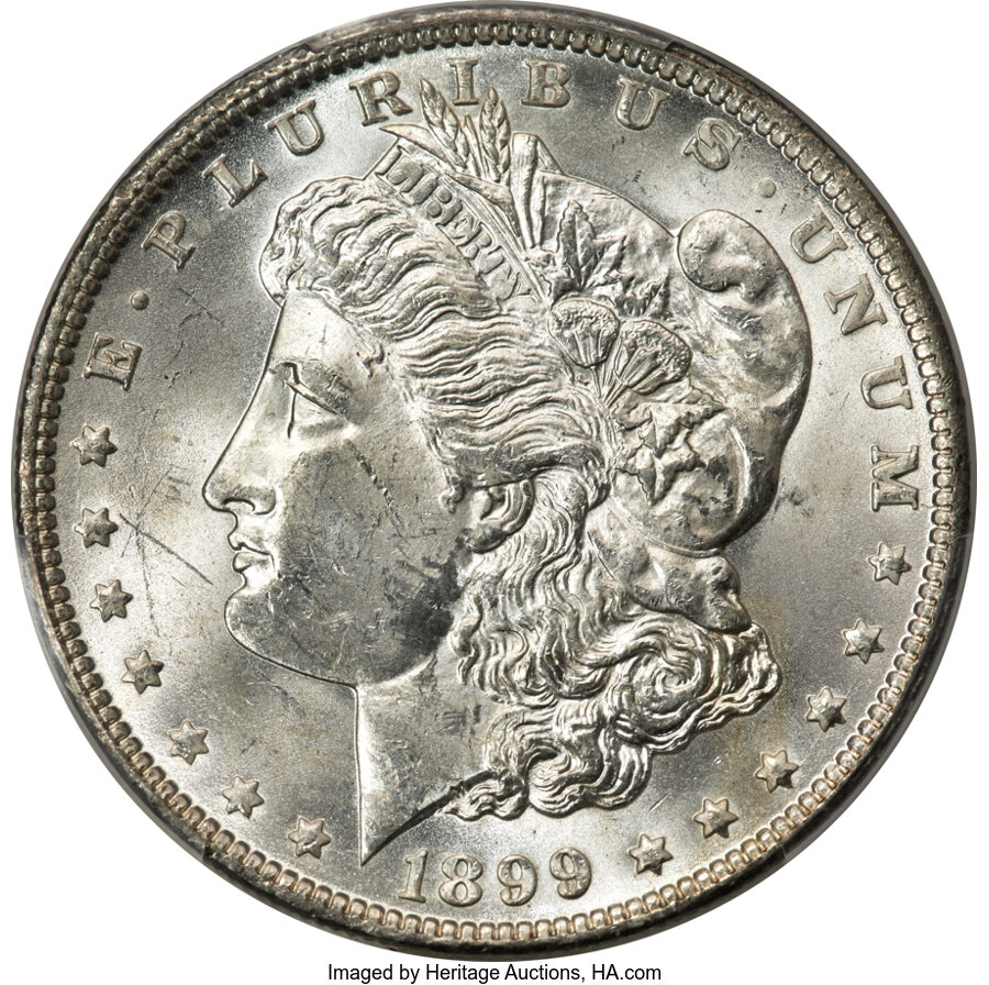 1899-O $1 Micro O, VAM-31, MS62 PCGS....