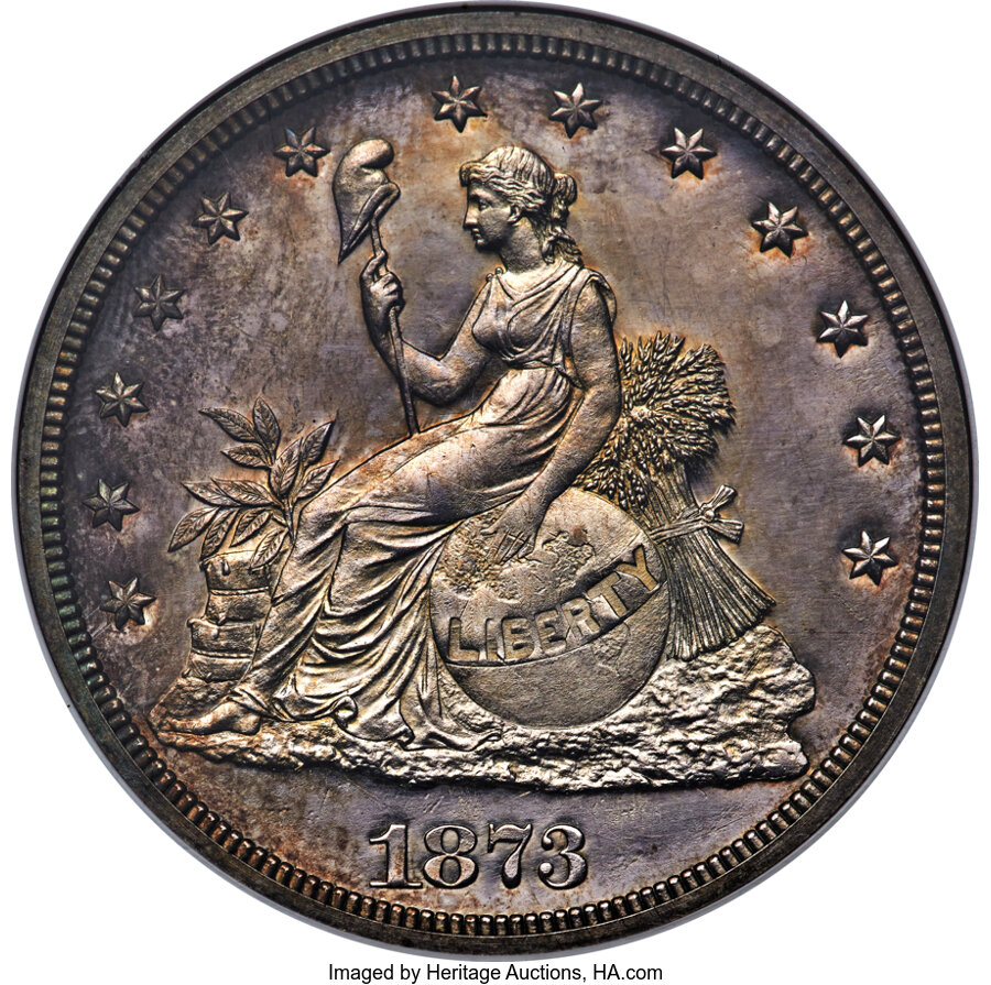 1873 Silver Pattern Trade Dollar J 1315 PR Values | Greysheet