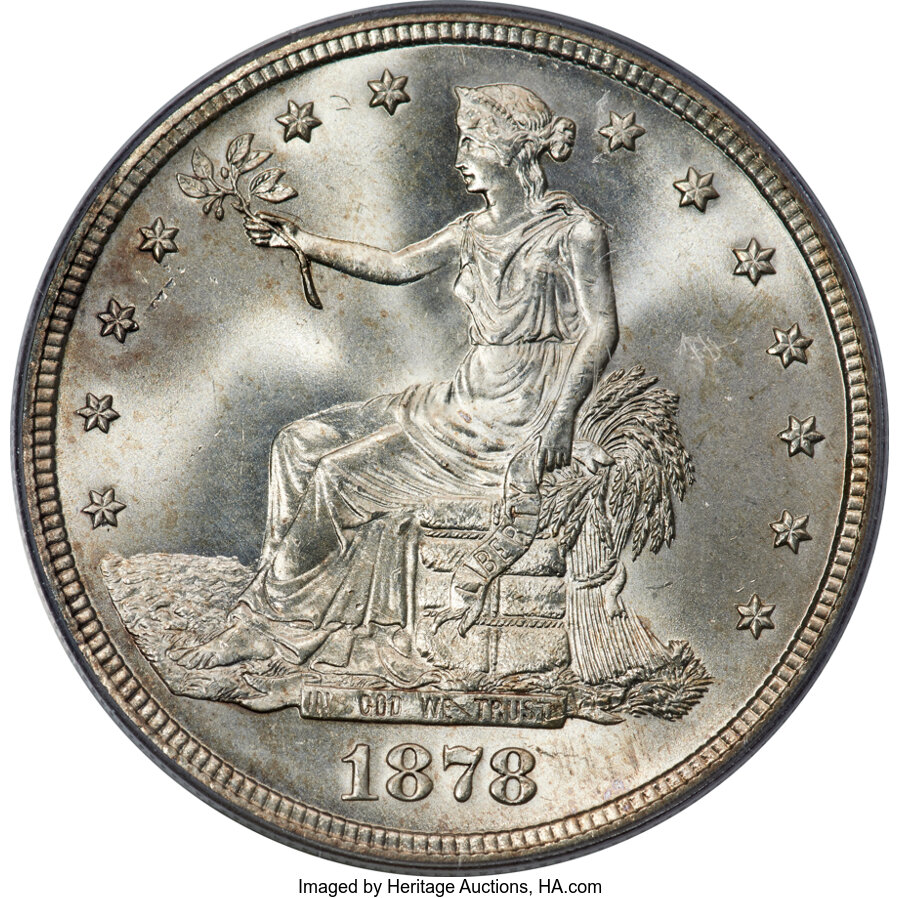 1878-S T$1 MS66 PCGS....
