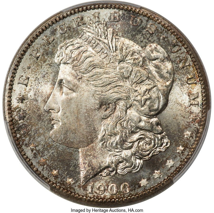 1900-S $1 MS67 PCGS....