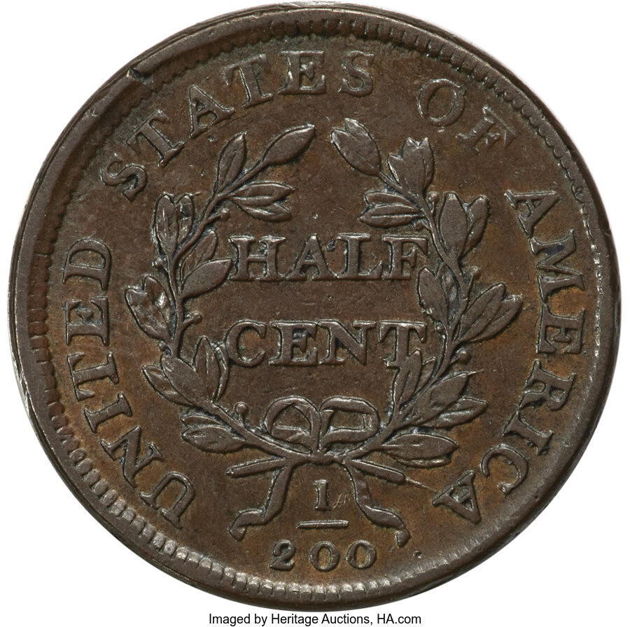 1808/7 1/2c C-2 MS BN VF35 BN thumbnail 16