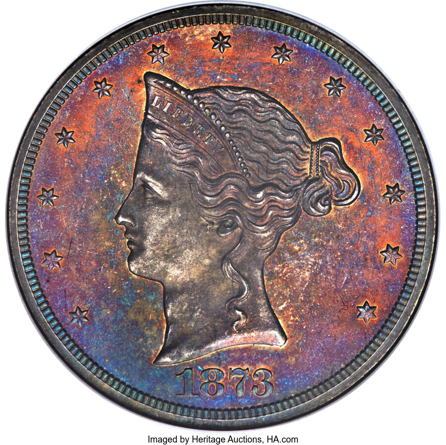 1873 Silver Pattern Trade Dollar J 1276 PR Values | Greysheet