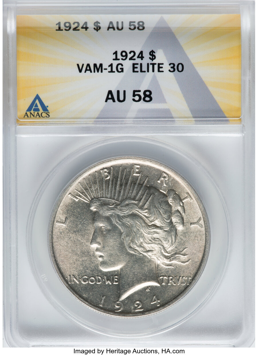 1924 $1 Wing Break, VAM-1G MS