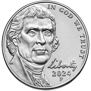 image for: 2024-P Jefferson Nickel Business Strike