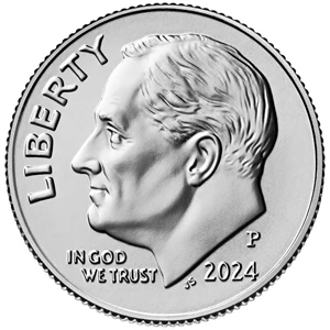 image for: 2024-P Roosevelt Dime