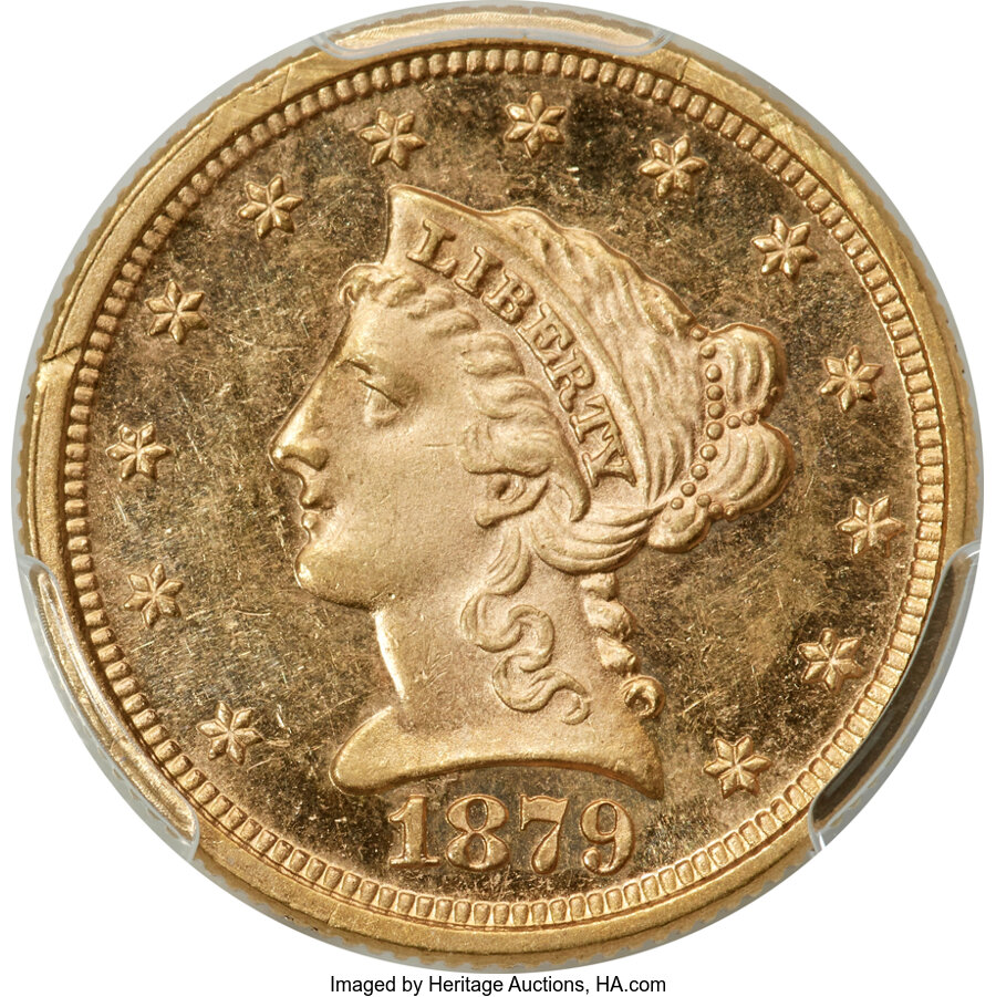 1879 $2 1/2 MS PL