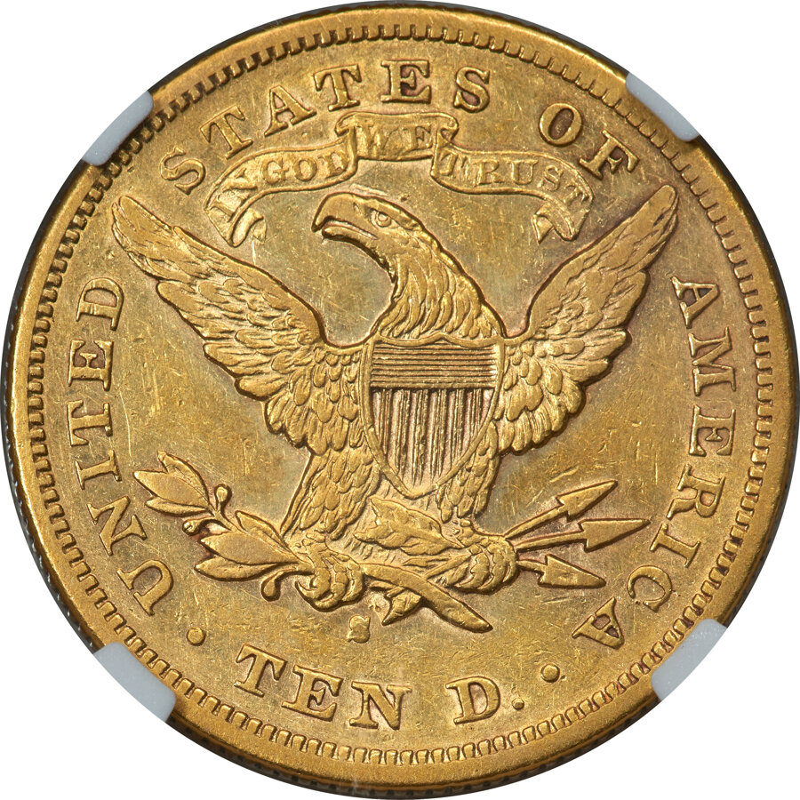 1874-S $10 XF45 NGC....